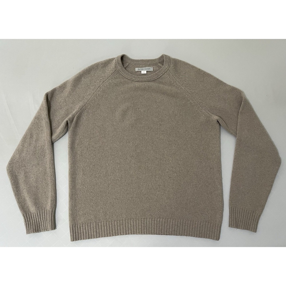 OUTERKNOWN CASHMERE EXTRA FINE MERINO WOOL LONG SLEEVE PULLOVER SWEATER SIZE M